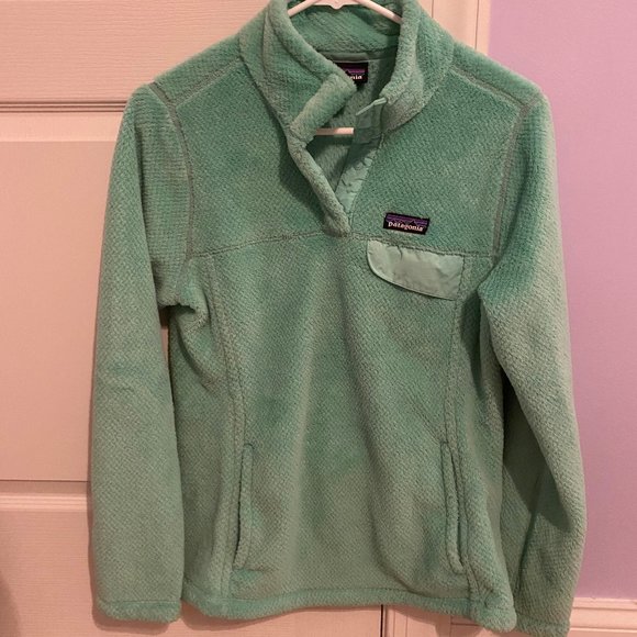 Patagonia Medium teal sweatshirt - Picture 1 of 5
